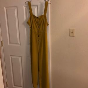 Yellow jumpsuit